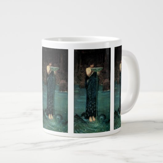 Circe Invidiosa von John William Waterhouse Jumbo-Tasse (Vorderseite Rechts)