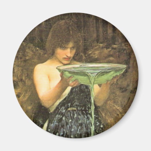 Circe Invidiosa von John William Waterhouse Magnet (Vorne)