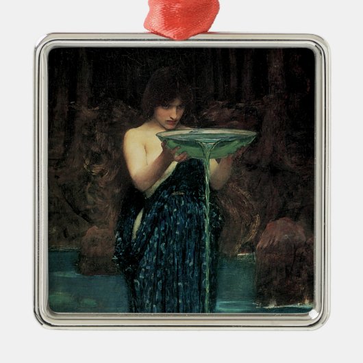 Circe Invidiosa von John William Waterhouse Ornament Aus Metall (Vorne)