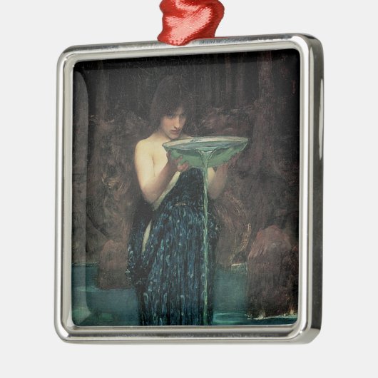 Circe Invidiosa von John William Waterhouse Ornament Aus Metall (Links)