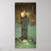 Circe Invidiosa von John William Waterhouse Poster (Vorne)