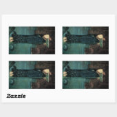 Circe Invidiosa von John William Waterhouse Rechteckiger Aufkleber (Blatt)