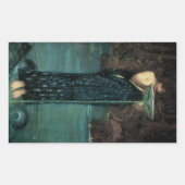Circe Invidiosa von John William Waterhouse Rechteckiger Aufkleber (Vorderseite)
