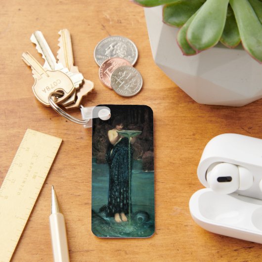 Circe Invidiosa von John William Waterhouse Schlüsselanhänger (Schreibtisch)