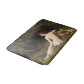 Circe (Magic Seductive Goddess) (by John Collier) Badematte (Schrägansicht)