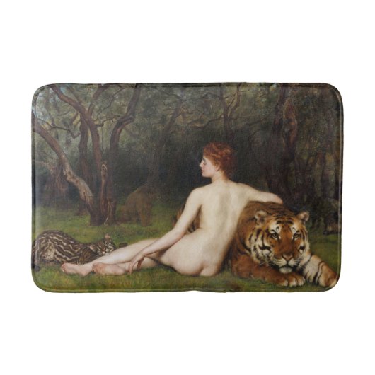 Circe (Magic Seductive Goddess) (by John Collier) Badematte (Vorderseite)