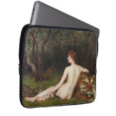 Circe (Magical Goddess and Cats) (by John Collier) Laptopschutzhülle (Vorne Rechts)