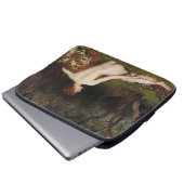 Circe (Magical Goddess and Cats) (by John Collier) Laptopschutzhülle (Vorne Knopf)