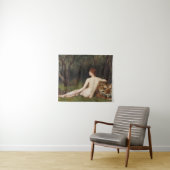 Circe (Magical Seductive Beauty) (by John Collier) Wandteppich (Beispiel (Horizontal))