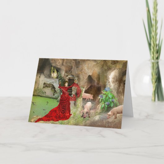 Circe na Quinta da Regaleira Karte (Vorderseite)
