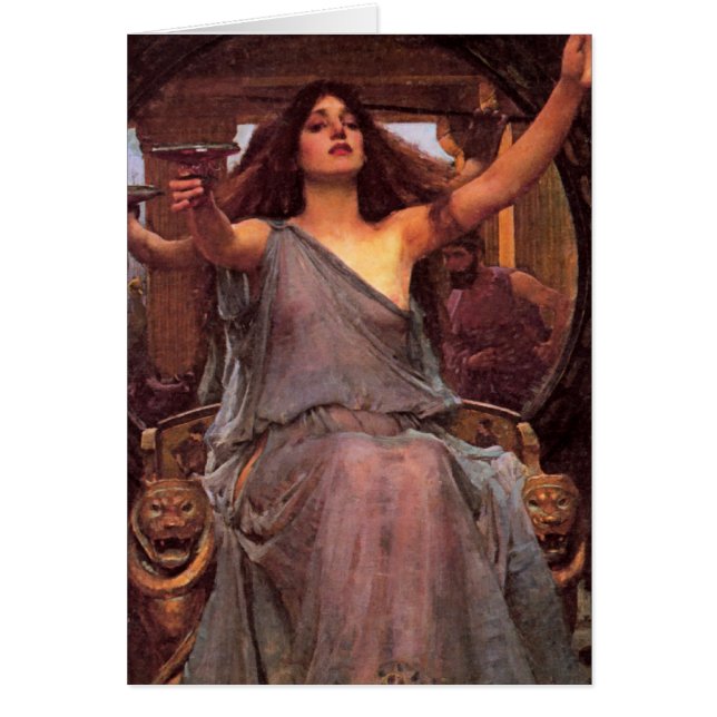 "Circe Odysseus bietet den Cup an" (Vorne)