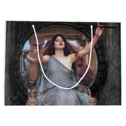 Circe Odysseus, Wasserhaus Große Geschenktüte (Rückseite)