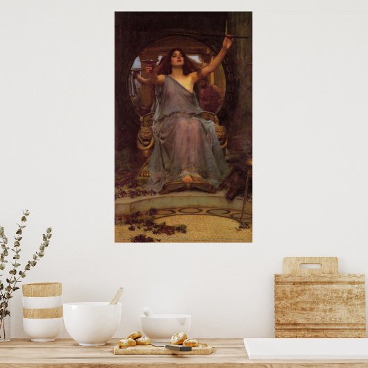 Circe Offering den Cup für Ulysses Poster (Küche)