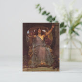 Circe Offering den Cup für Ulysses Postkarte (Stehend Vorderseite)