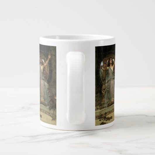 Circe Offering the Cup für Ulysses durch JW Waterh Jumbo-Tasse (Rückseite)