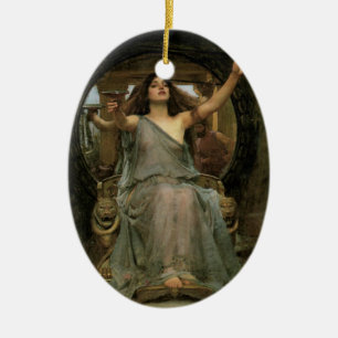 Circe Offering the Cup für Ulysses durch JW Waterh Keramikornament