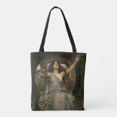 Circe Offering the Cup für Ulysses durch JW Waterh Tasche (Rückseite)