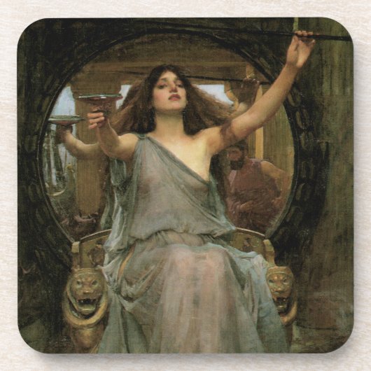Circe Offering the Cup für Ulysses durch JW Waterh Untersetzer (Vorderseite)