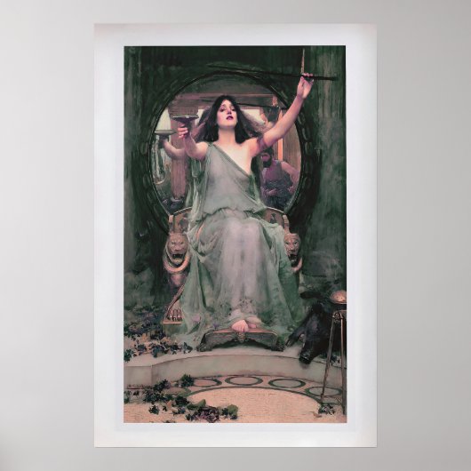 Circe Offering the Cup to Ulysses by John William Poster (Vorne)