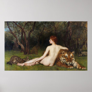 Circe (Schöne Magische Frau) (von John Collier) Poster