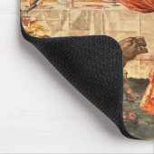 Circe strömendes Gift in einen Vase Mousepad (Ecke)