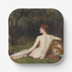 Circe (verführerische Göttin) (von John Collier) Pappteller
