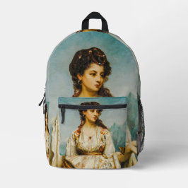 Circe von Jean Jules Bardin (1875) Bedruckter Rucksack