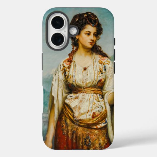 Circe von Jean Jules Bardin (1875) Case-Mate iPhone Hülle (Rückseite)