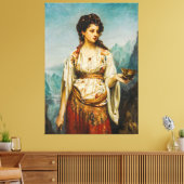 Circe von Jean Jules Bardin (1875) Leinwanddruck (Insitu (Wohnzimmer))