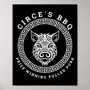 Circe's Bbq Lustige Griechische Mythologie  Poster