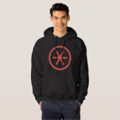 Circlated Asterisk Hoodie (Vorne ganz)