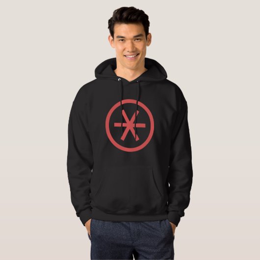 Circlated Asterisk Hoodie (Vorne ganz)