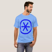 Circlated Asterisk T-Shirt (Vorne ganz)