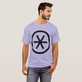 Circlated Asterisk T-Shirt (Vorne ganz)