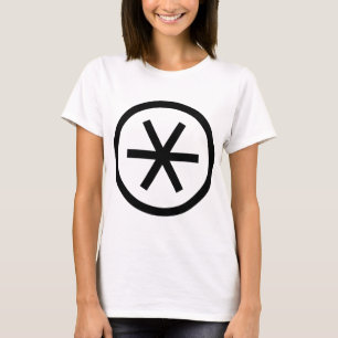 Circlated Asterisk T-Shirt