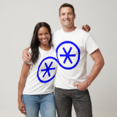 Circlated Asterisk T-Shirt (Unisex)
