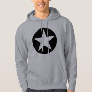 Circlated Star - Black Hoodie