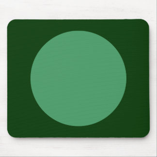 Circle - Army Green und Dk Green Mousepad