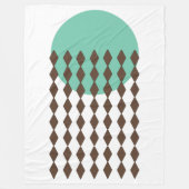 Circle Art Fleecedecke (Vorderseite)