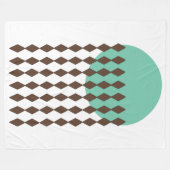 Circle Art Fleecedecke (Vorderseite (Horizontal))