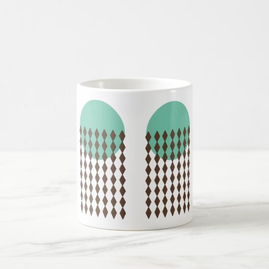 Circle Art Kaffeetasse (Mittel)