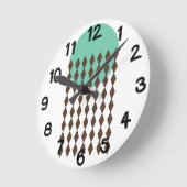 Circle Art Runde Wanduhr (Winkel)