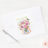 Circle Aufkleber "Grow Yourself" (Umschlag)