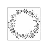 Circle Blume Journal Gummistempel (Prägung)