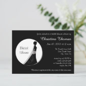 Circle Bride - 3x5 Bridal Dusche Einladung (Stehend Vorderseite)