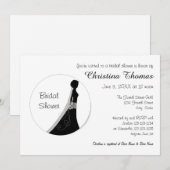 Circle Bride - Brautdusche Einladung (Vorne/Hinten)