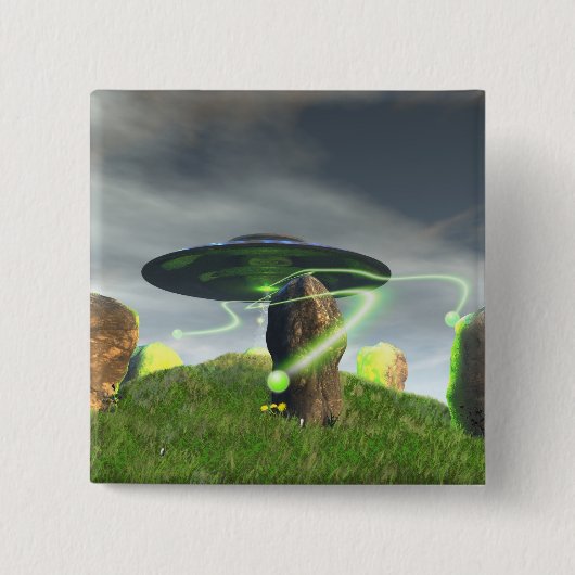 Circle Button UFO und Ancient Stone (Vorderseite)
