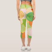 Circle Circles High Waisted Capris (Rückseite)