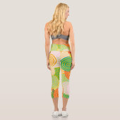 Circle Circles High Waisted Capris (Rückseite)