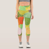 Circle Circles High Waisted Capris (Vorderseite)